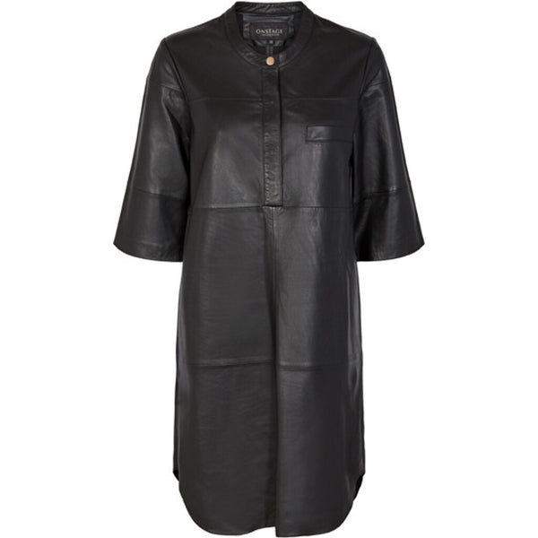 ONSTAGE COLLECTION Dress Shirt Dress Black