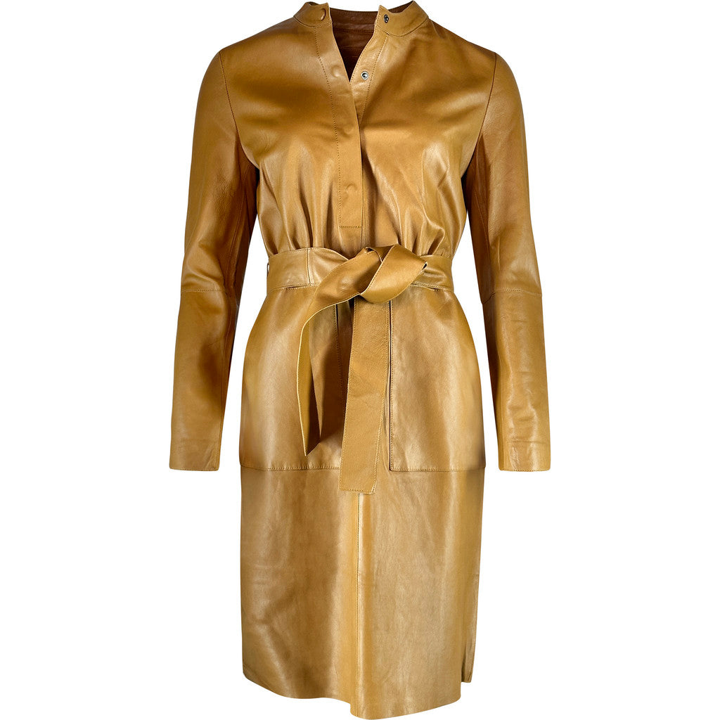 Fashionable lamb leather dress – ONSTAGE COLLECTION