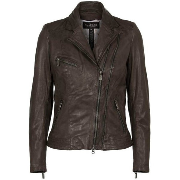ONSTAGE COLLECTION Biker Raw Jacket Antracit