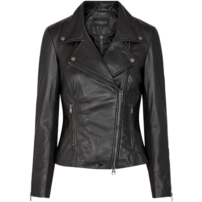 ONSTAGE COLLECTION Biker Jacket Jacket Black