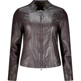 ONSTAGE COLLECTION China Collar Jacket Jacket Bordeaux