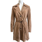 ONSTAGE COLLECTION Coat suede Coat Tostado