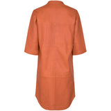 ONSTAGE COLLECTION Dress Shirt Dress Rust