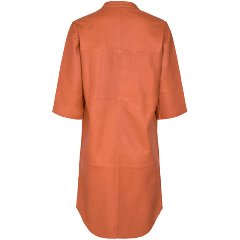 ONSTAGE COLLECTION Dress Shirt Dress Rust