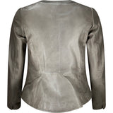 ONSTAGE COLLECTION Elegant Leather Jacket Jacket Sand