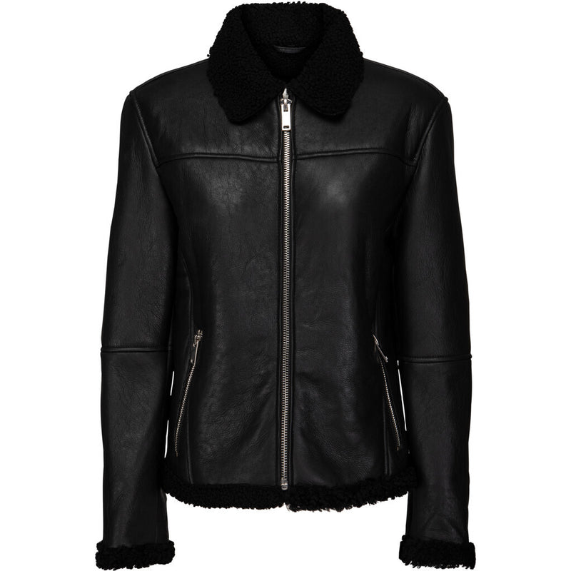 ONSTAGE COLLECTION JACKET FUR Jacket Black