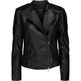 ONSTAGE COLLECTION JACKET LEATHER+SUEDE Jacket Black