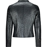 ONSTAGE COLLECTION Jacket Quilt Jacket Black-Silver