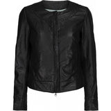 ONSTAGE COLLECTION Jacket with round collar Jacket Black