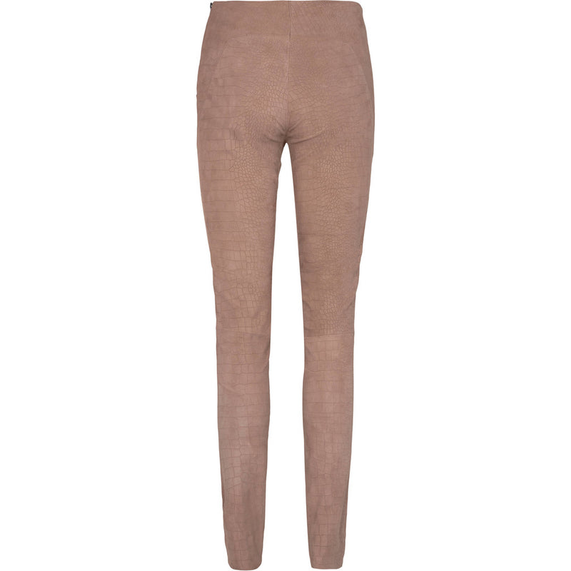 ONSTAGE COLLECTION LAMB STRETCH CROCO Legging Croc Suede Latte