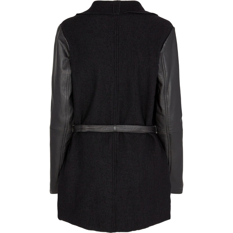 ONSTAGE COLLECTION Leather/Wool Jacket Jacket