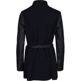 ONSTAGE COLLECTION Leather/Wool Jacket Jacket Navy