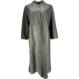ONSTAGE COLLECTION Long Dress Coat Dress Army w. Black silver