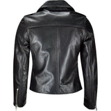 ONSTAGE COLLECTION Plain Biker Jacket Black