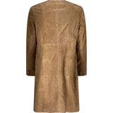 ONSTAGE COLLECTION Plain Coat Coat Suede Pecan