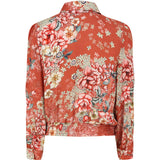 ONSTAGE COLLECTION Shirt w. small Flower Rust Shirt small flower rust