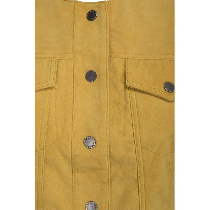 ONSTAGE COLLECTION Suede Jacket Jacket Sun yellow