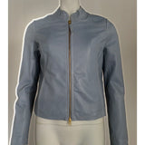 ONSTAGE COLLECTION Summer Jacket goat suede Jacket Blue Sky leather