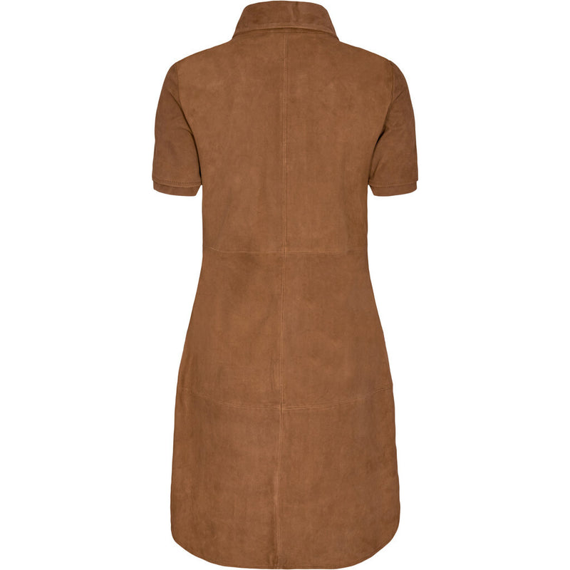 ONSTAGE COLLECTION dress suede Dress Tobacco