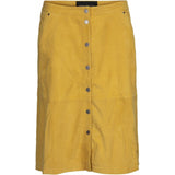 ONSTAGE COLLECTION skirt suede Skirt Sun yellow