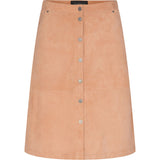 ONSTAGE COLLECTION skirt suede Skirt Tostado