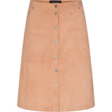 ONSTAGE COLLECTION skirt suede Skirt Tostado