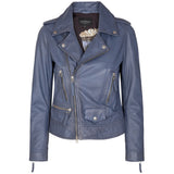 ONSTAGE COLLECTION BIKER SILVER BUTTONS  Blue