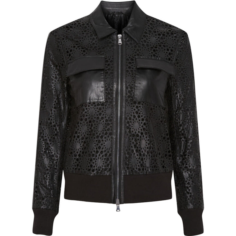 ONSTAGE COLLECTION Bomber Jacket Lazer Jacket Black