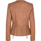 ONSTAGE COLLECTION Classic Leather Jacket Jacket Pecan