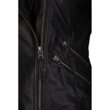 ONSTAGE COLLECTION JACKET LEATHER+SUEDE Jacket Black