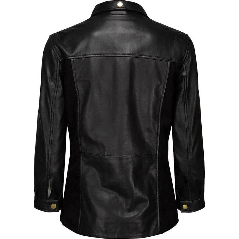 ONSTAGE COLLECTION JACKT SUEDE Jacket Black