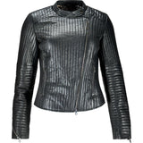 ONSTAGE COLLECTION Jacket Quilt Jacket Black-Silver