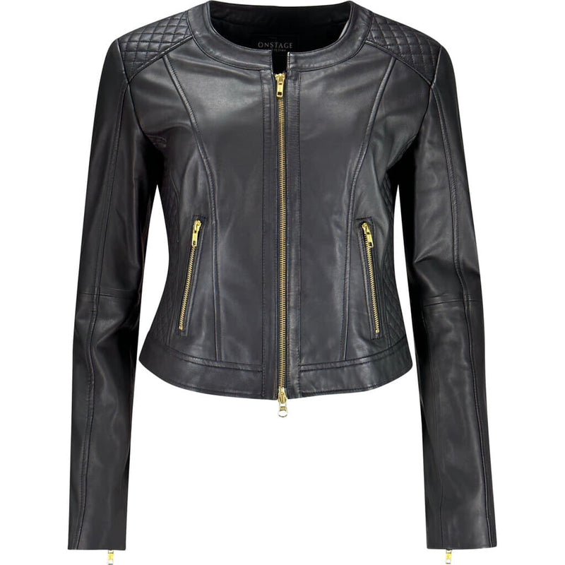 ONSTAGE COLLECTION Jacket Quilt Gold Jacket Black-Gold