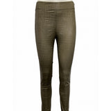 ONSTAGE COLLECTION LAMB ALIGATOR Legging Stretch Olive