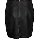 ONSTAGE COLLECTION Leather Skirt Skirt Black