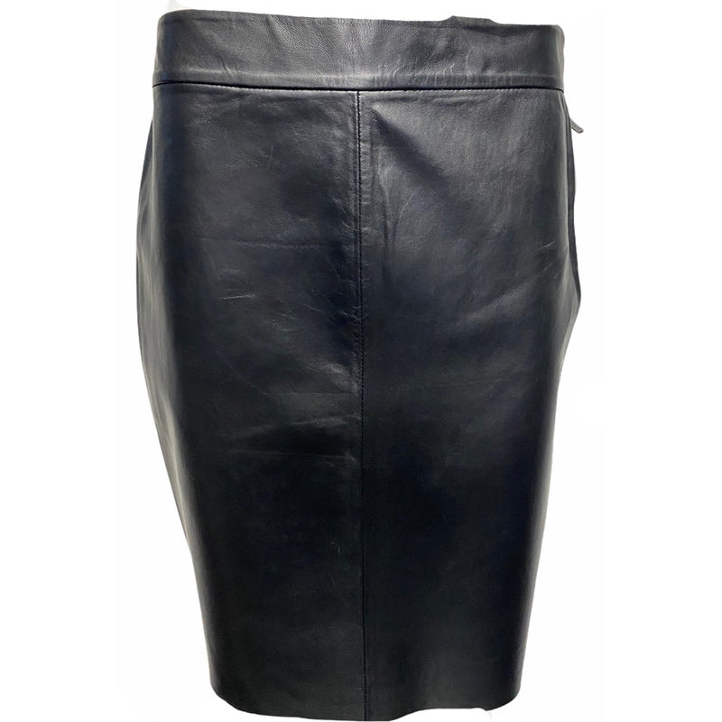 ONSTAGE COLLECTION Leather Skirt Skirt Black