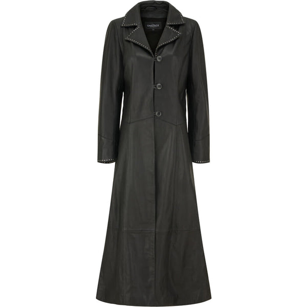 ONSTAGE COLLECTION Long Coat Coat Black