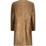 ONSTAGE COLLECTION Plain Coat Coat Suede Pecan