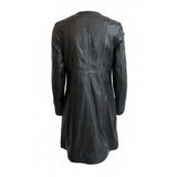 ONSTAGE COLLECTION Plain Coat With Zip Coat Black