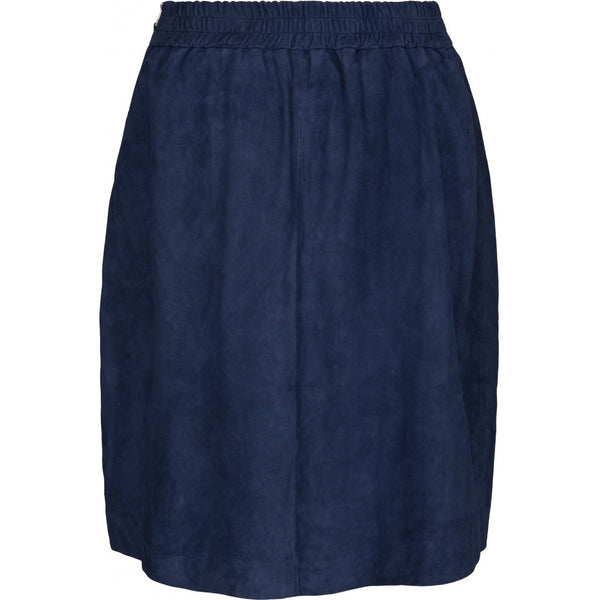 ONSTAGE COLLECTION Skirt goat suede Skirt Blue