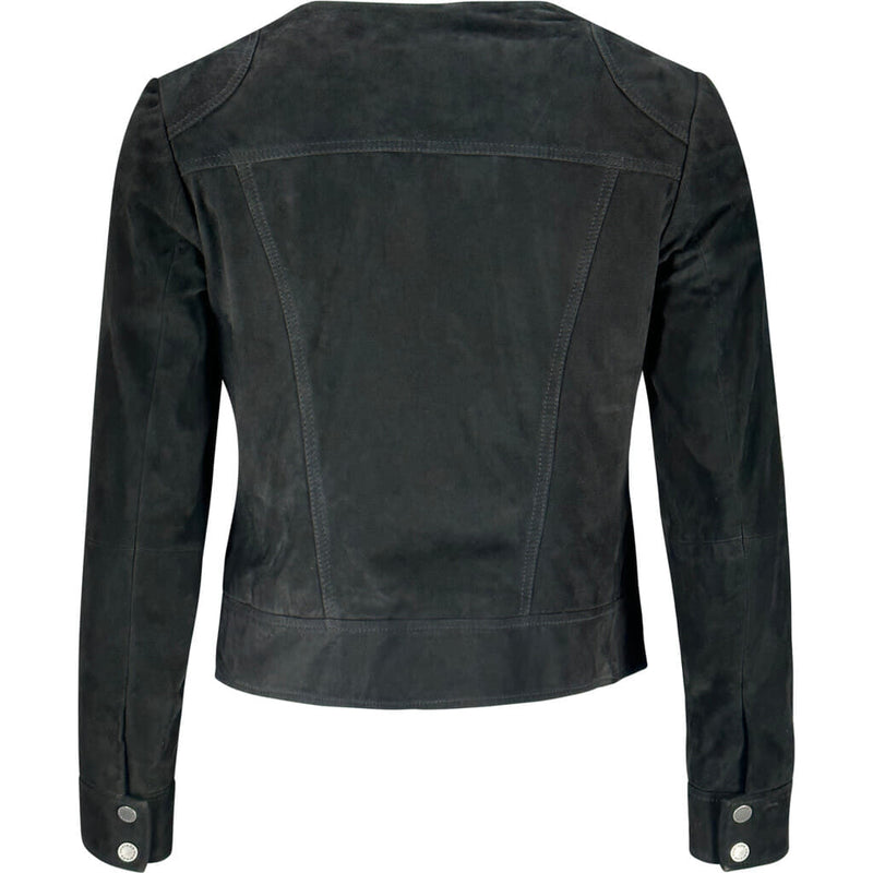 ONSTAGE COLLECTION Suede Jacket Jacket Black