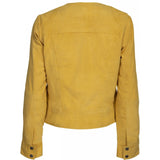 ONSTAGE COLLECTION Suede Jacket Jacket Sun yellow