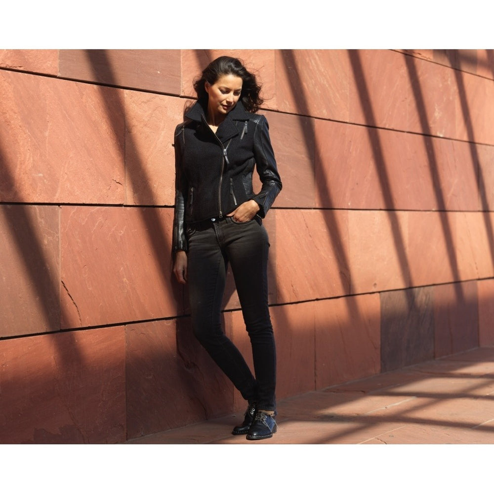 Wool-leather jacket – ONSTAGE COLLECTION
