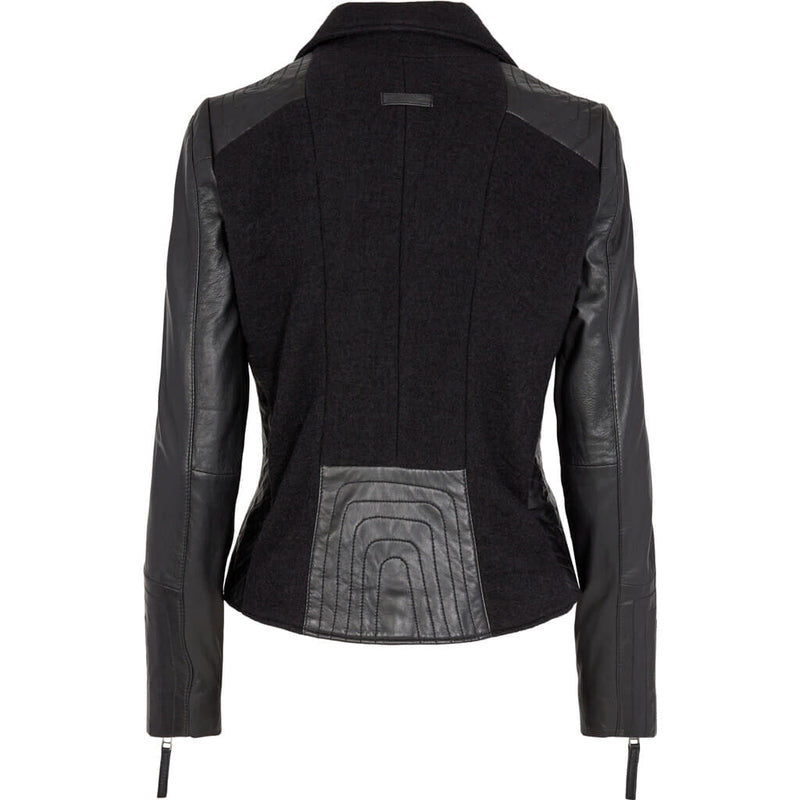 ONSTAGE COLLECTION Wool-leather jacket Jacket