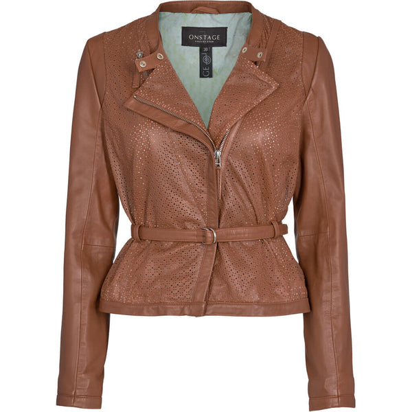 ONSTAGE COLLECTION jacket laser Jacket Marron