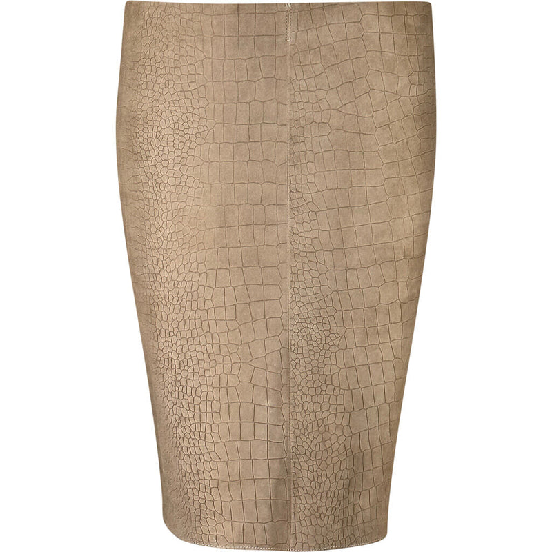 ONSTAGE COLLECTION skirt croc Skirt Croc Suede Latte